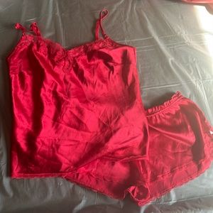 Victoria secret red hot sexy sleepwear
